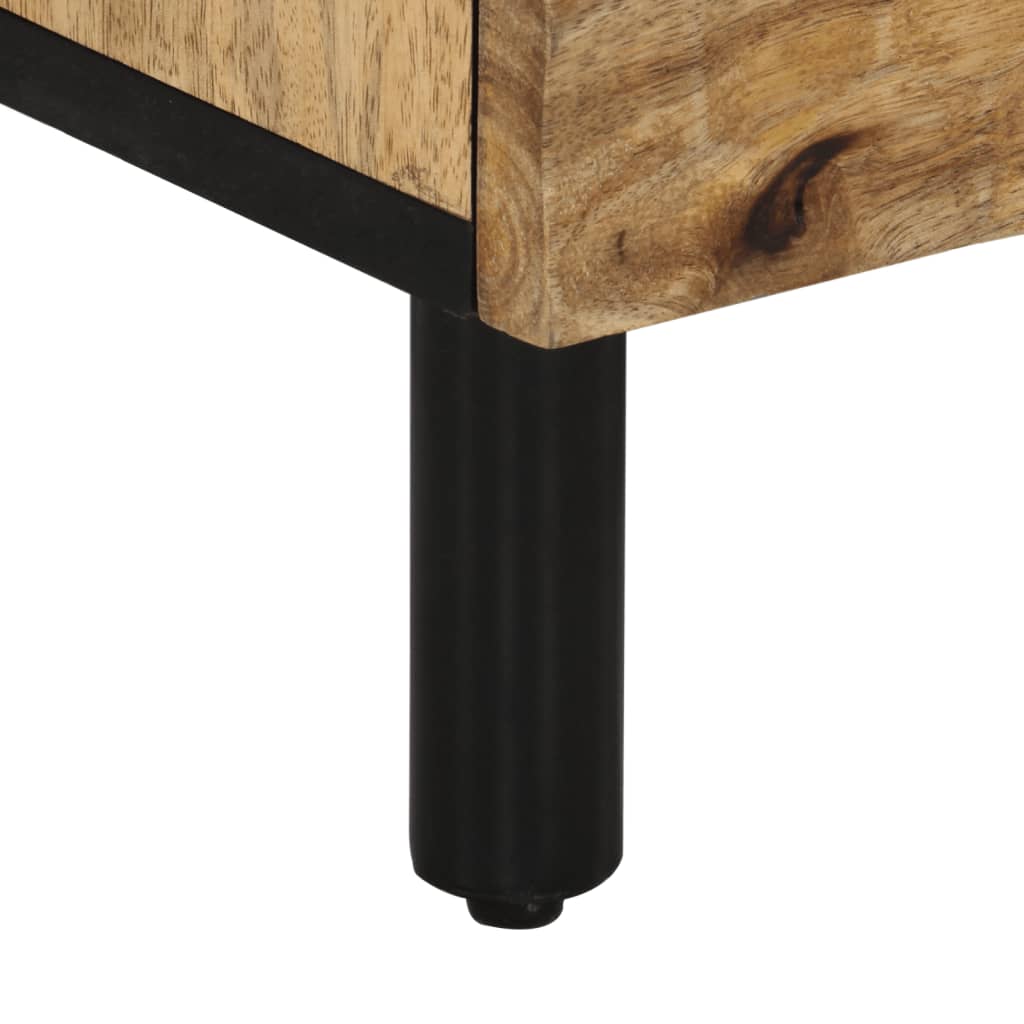 vidaXL Έπιπλο Τηλεόρασης 70 x 33 x 46 εκ. από Μασίφ Ξύλο Μάνγκο