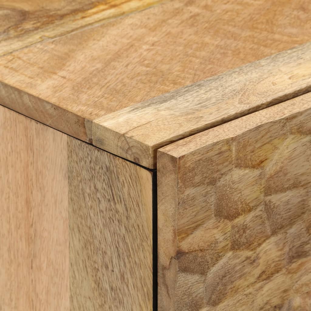 vidaXL Βοηθητικό Ντουλάπι 60 x 33 x 75 εκ. από Μασίφ Ξύλο Μάνγκο
