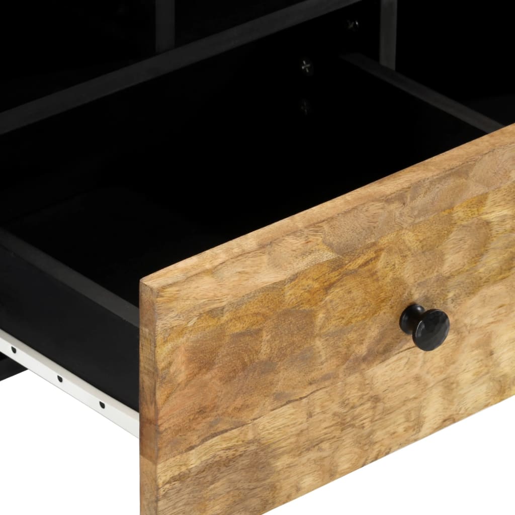 vidaXL Έπιπλο Τηλεόρασης 100 x 33 x 46 εκ. από Μασίφ Ξύλο Μάνγκο