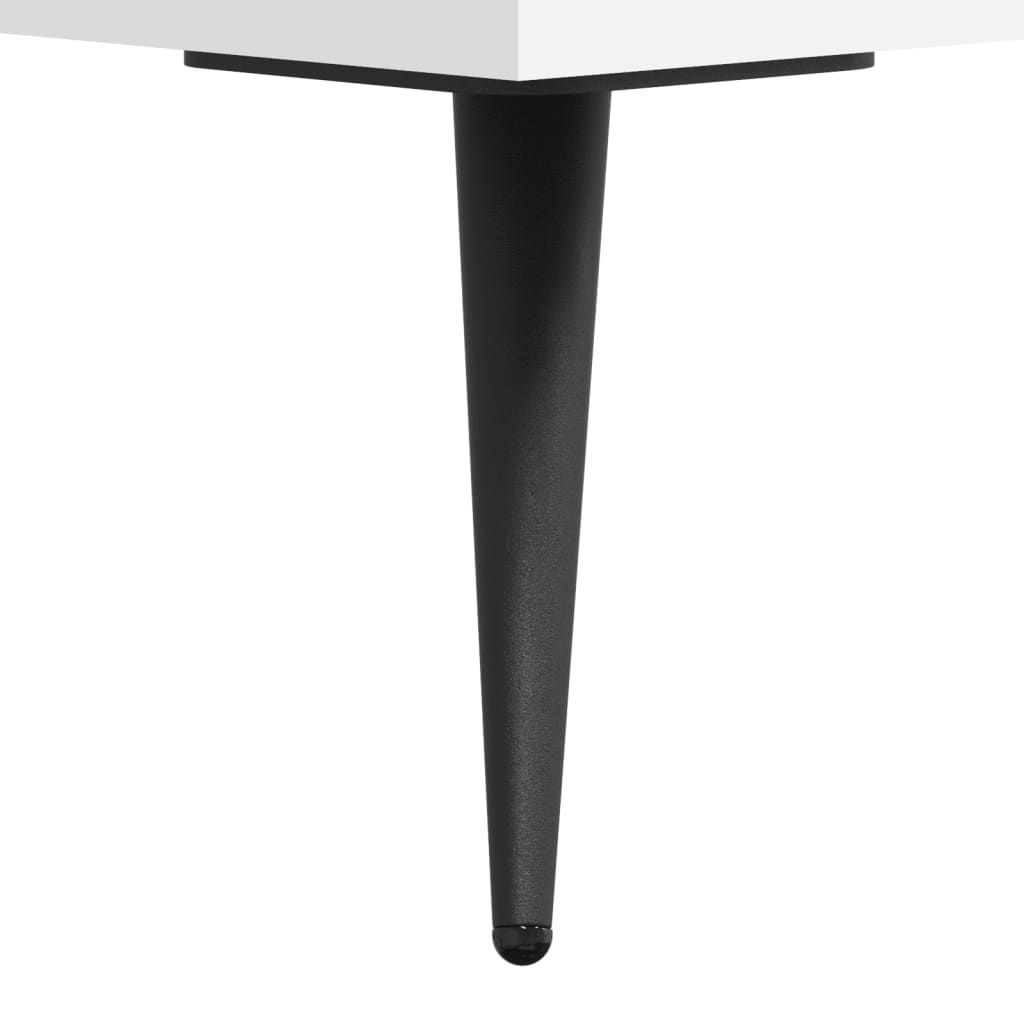 vidaXL Μπουφές Λευκός 90 x 34 x 80 εκ. από Επεξεργασμένο Ξύλο