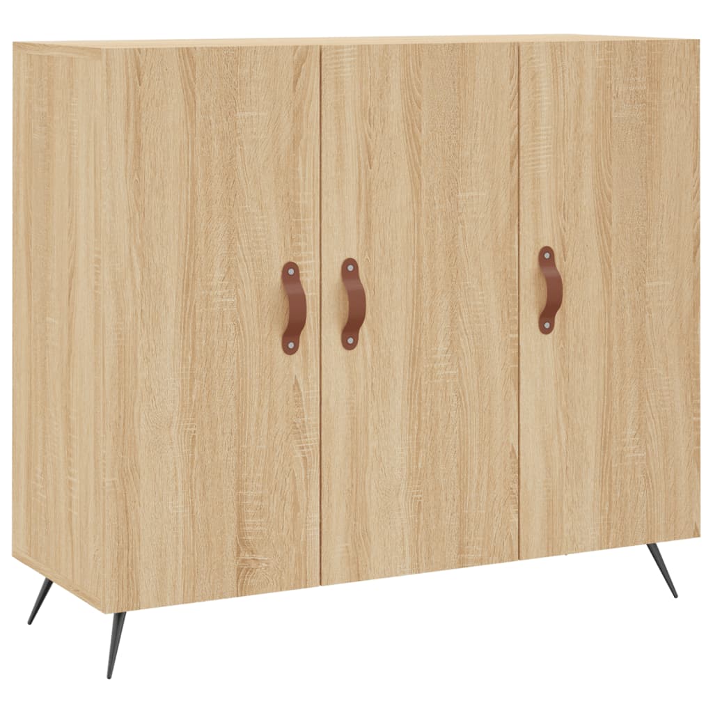 vidaXL Ντουλάπι Sonoma δρυς 90x34x80 εκ. Επεξεργασμένο Ξύλο