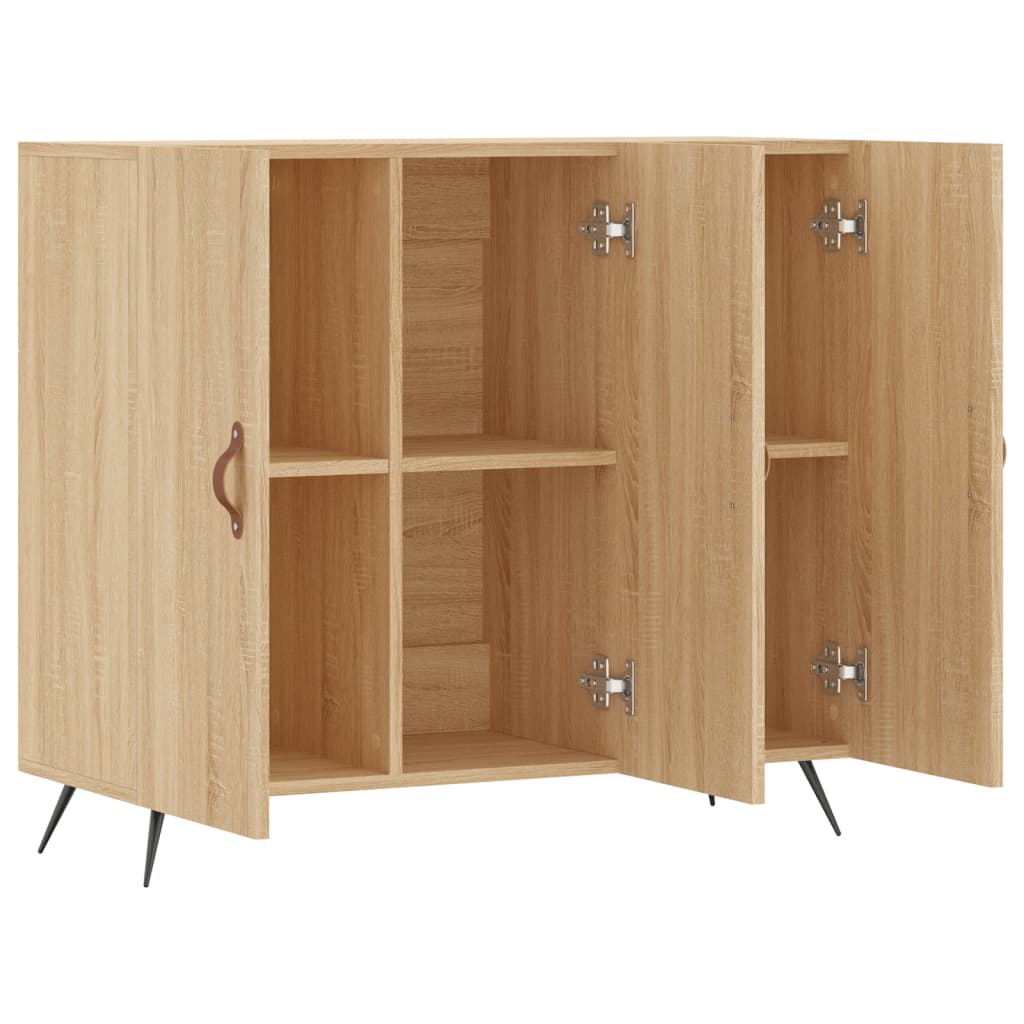 vidaXL Ντουλάπι Sonoma δρυς 90x34x80 εκ. Επεξεργασμένο Ξύλο