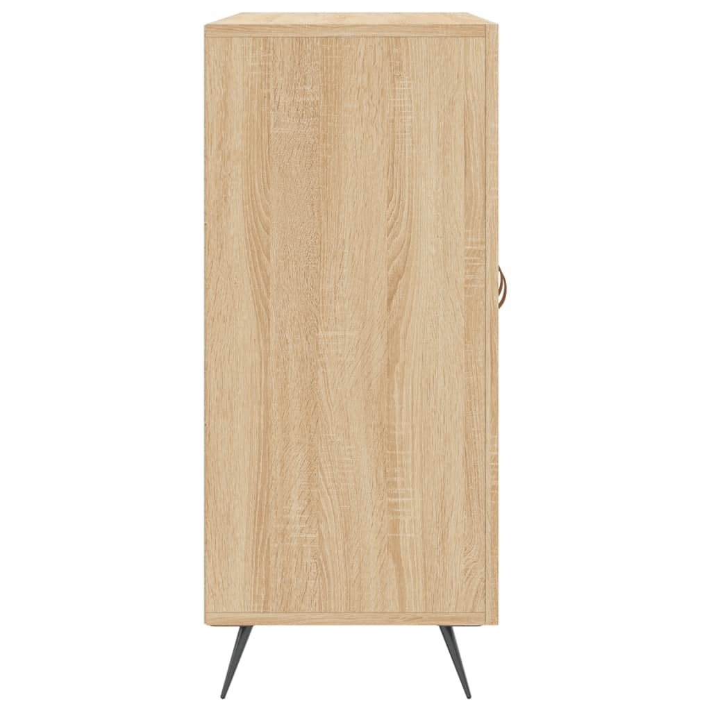 vidaXL Ντουλάπι Sonoma δρυς 90x34x80 εκ. Επεξεργασμένο Ξύλο