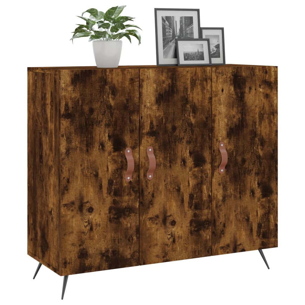 vidaXL Ντουλάπι Καπνιστή Δρυς 90x34x80 εκ. Επεξεργασμένο Ξύλο