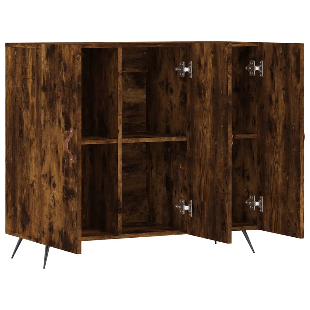 vidaXL Ντουλάπι Καπνιστή Δρυς 90x34x80 εκ. Επεξεργασμένο Ξύλο