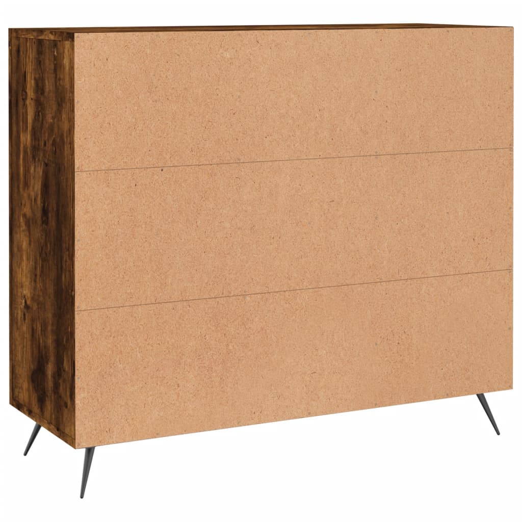vidaXL Ντουλάπι Καπνιστή Δρυς 90x34x80 εκ. Επεξεργασμένο Ξύλο