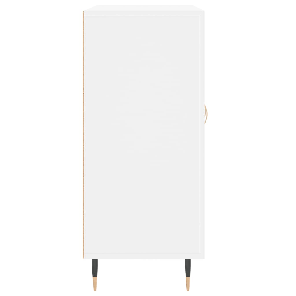 vidaXL Μπουφές Λευκός 90 x 34 x 80 εκ. από Επεξεργασμένο Ξύλο