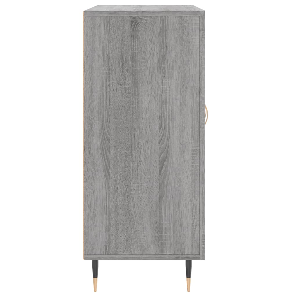 vidaXL Ντουλάπι Γκρι Sonoma 90 x 34 x 80 εκ. από Επεξεργασμένο Ξύλο