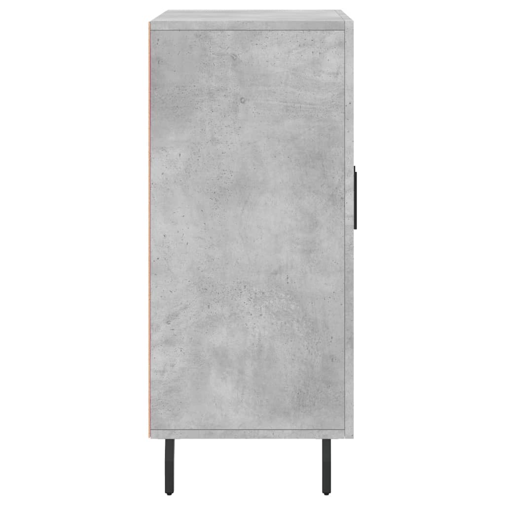 vidaXL Ντουλάπι Γκρι Σκυροδέματος 90x34x80 εκ. Επεξεργασμένο Ξύλο