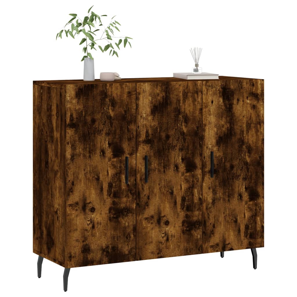 vidaXL Ντουλάπι Καπνιστή Δρυς 90x34x80 εκ. Επεξεργασμένο Ξύλο