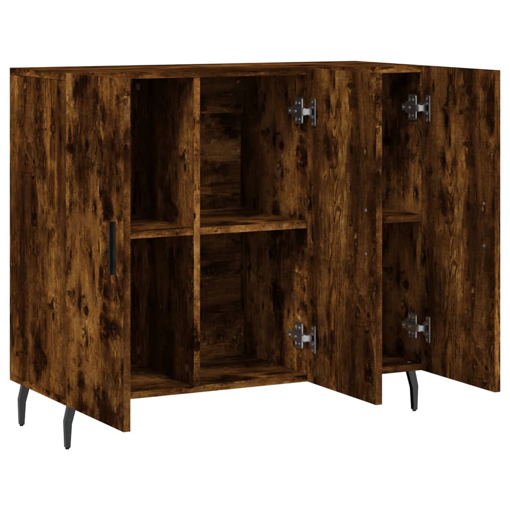 vidaXL Ντουλάπι Καπνιστή Δρυς 90x34x80 εκ. Επεξεργασμένο Ξύλο