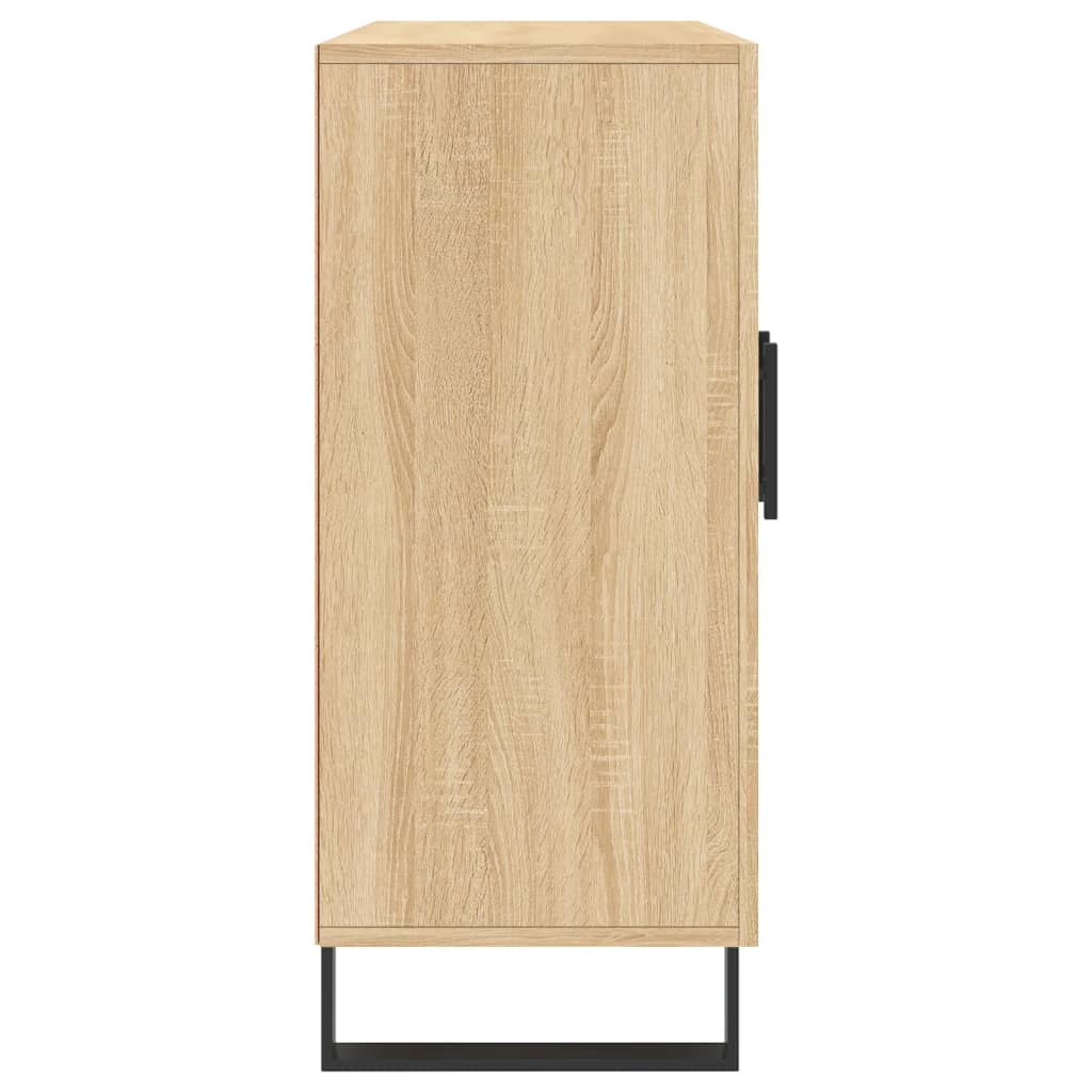 vidaXL Ντουλάπι Sonoma δρυς 90x34x80 εκ. Επεξεργασμένο Ξύλο