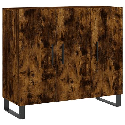 vidaXL Ντουλάπι Καπνιστή Δρυς 90x34x80 εκ. Επεξεργασμένο Ξύλο