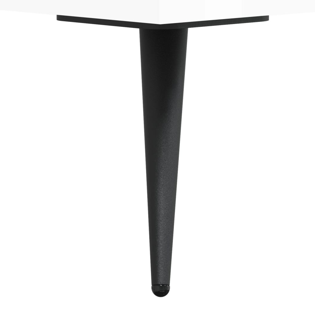 vidaXL Ντουλάπι Γυαλιστερό Λευκό 100 x 36 x60 εκ. Επεξεργασμένο Ξύλο