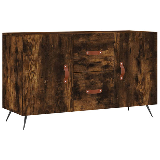vidaXL Μπουφές Καπνιστή Δρυς 100 x 36 x 60 εκ. Επεξεργασμένο Ξύλο