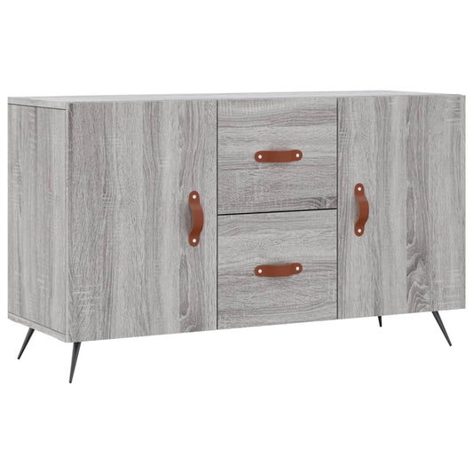 vidaXL Μπουφές Γκρι Sonoma 100 x 36 x 60 εκ. από Επεξεργασμένο Ξύλο