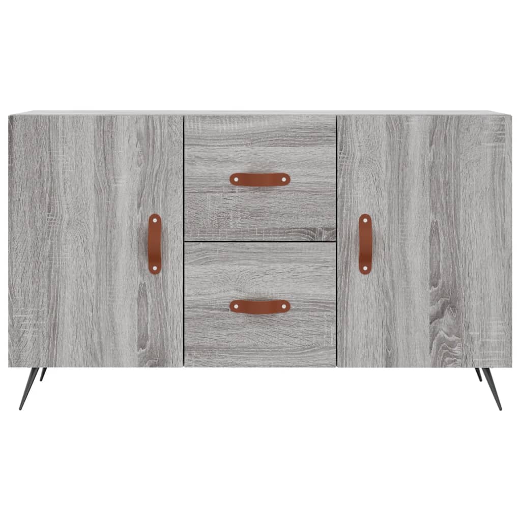 vidaXL Μπουφές Γκρι Sonoma 100 x 36 x 60 εκ. από Επεξεργασμένο Ξύλο