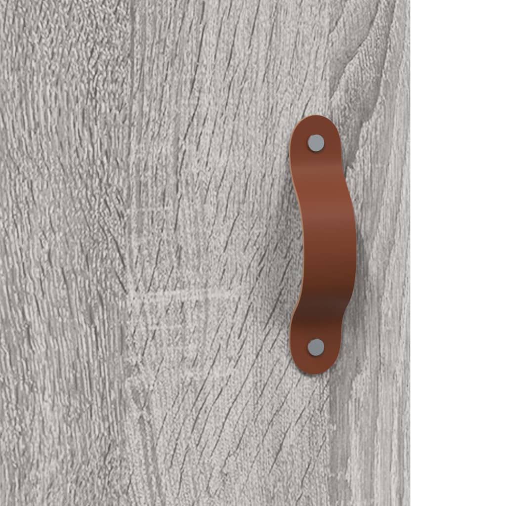 vidaXL Μπουφές Γκρι Sonoma 100 x 36 x 60 εκ. από Επεξεργασμένο Ξύλο