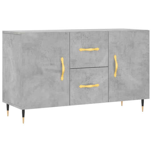 vidaXL Ντουλάπι Γκρι Σκυροδέματος 100 x 36 x 60 εκ. Επεξεργασμένο Ξύλο