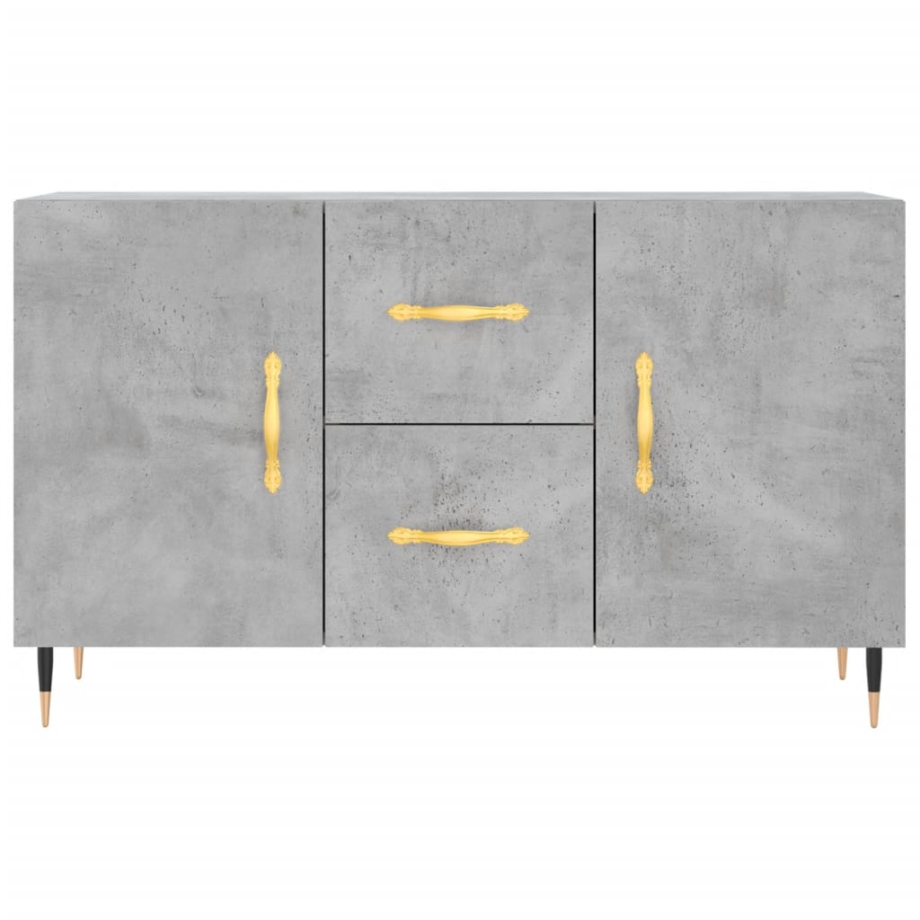 vidaXL Ντουλάπι Γκρι Σκυροδέματος 100 x 36 x 60 εκ. Επεξεργασμένο Ξύλο
