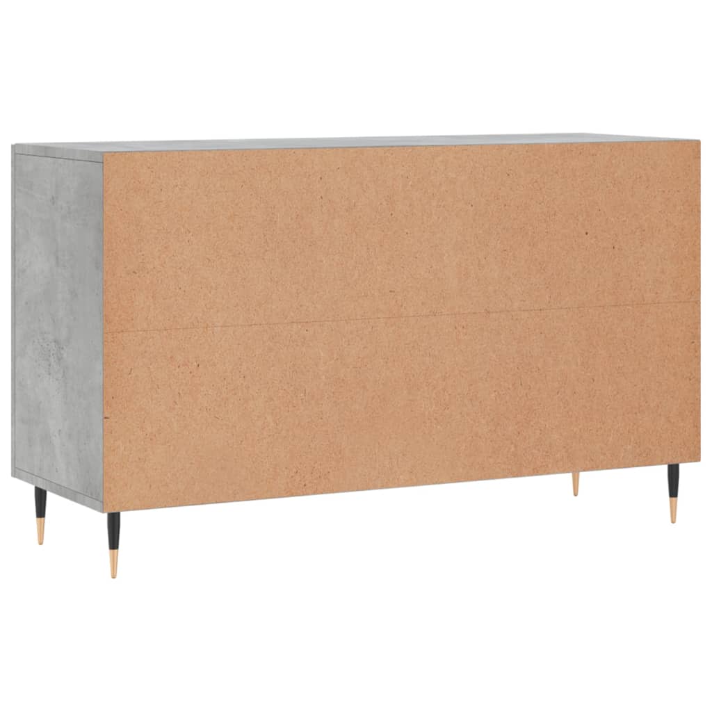 vidaXL Ντουλάπι Γκρι Σκυροδέματος 100 x 36 x 60 εκ. Επεξεργασμένο Ξύλο