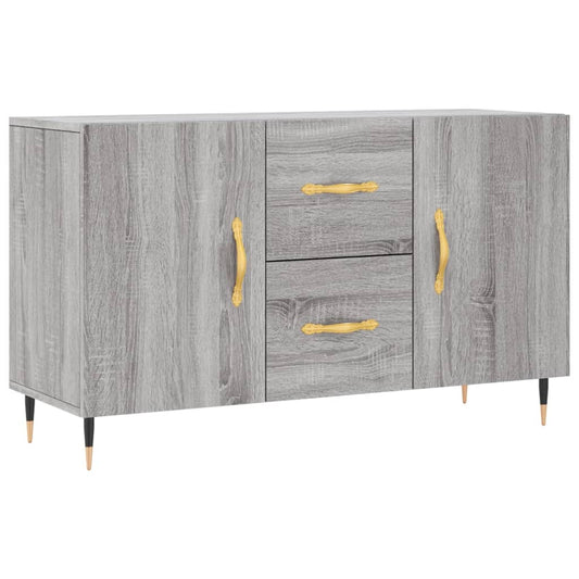 vidaXL Μπουφές Γκρι Sonoma 100 x 36 x 60 εκ. από Επεξεργασμένο Ξύλο
