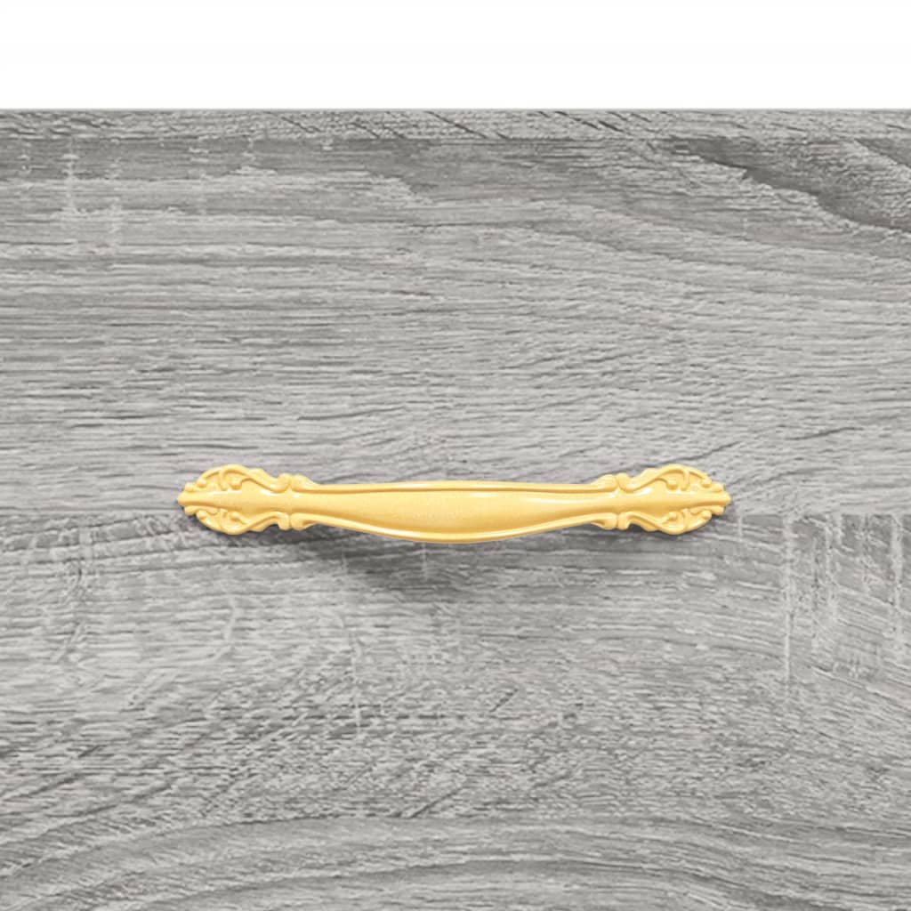 vidaXL Μπουφές Γκρι Sonoma 100 x 36 x 60 εκ. από Επεξεργασμένο Ξύλο