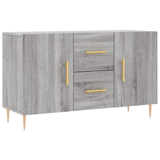 vidaXL Μπουφές Γκρι Sonoma 100 x 36 x 60 εκ. από Επεξεργασμένο Ξύλο