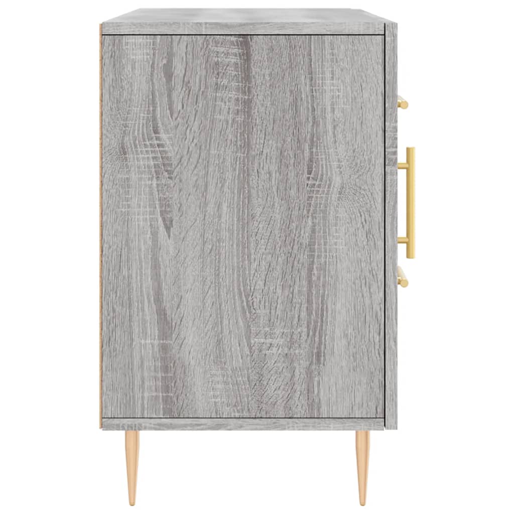 vidaXL Μπουφές Γκρι Sonoma 100 x 36 x 60 εκ. από Επεξεργασμένο Ξύλο