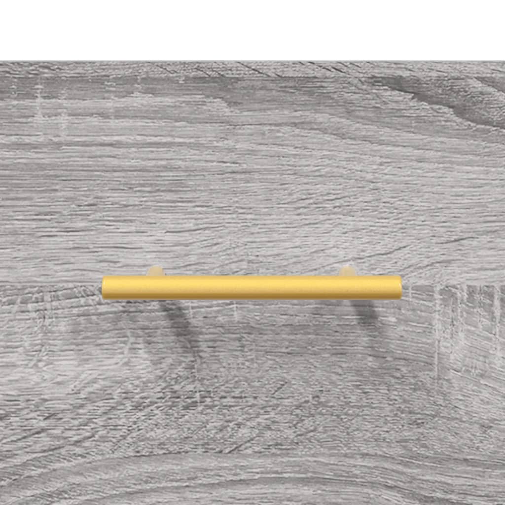 vidaXL Μπουφές Γκρι Sonoma 100 x 36 x 60 εκ. από Επεξεργασμένο Ξύλο