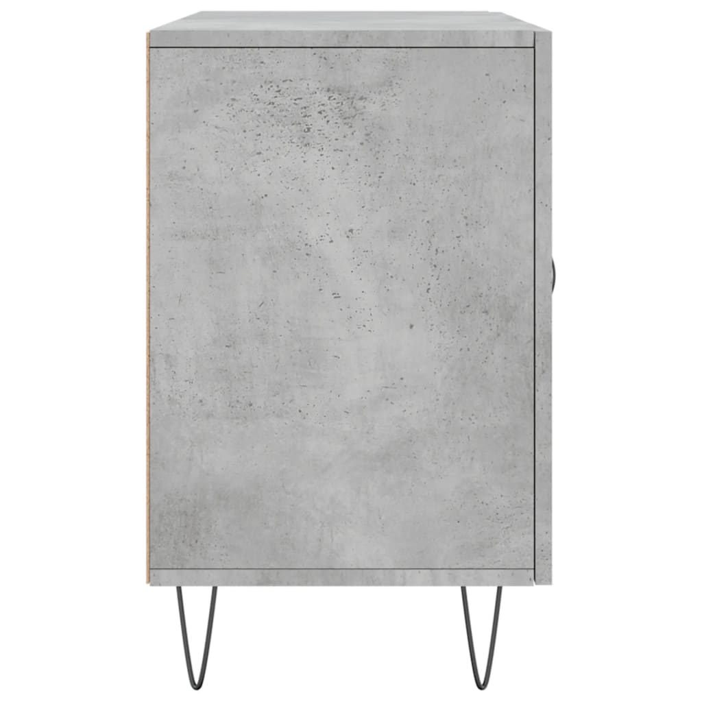 vidaXL Ντουλάπι Γκρι Σκυροδέματος 100 x 36 x 60 εκ. Επεξεργασμένο Ξύλο