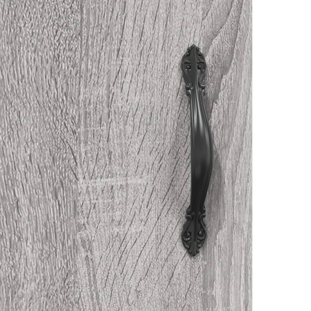 vidaXL Μπουφές Γκρι Sonoma 100 x 36 x 60 εκ. από Επεξεργασμένο Ξύλο