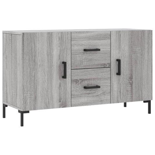 vidaXL Μπουφές Γκρι Sonoma 100 x 36 x 60 εκ. από Επεξεργασμένο Ξύλο