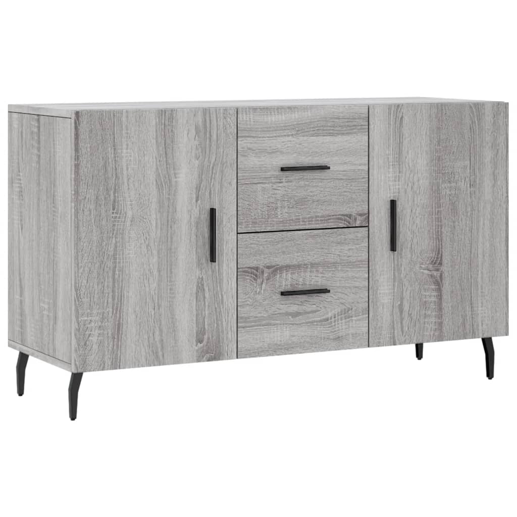 vidaXL Μπουφές Γκρι Sonoma 100 x 36 x 60 εκ. από Επεξεργασμένο Ξύλο