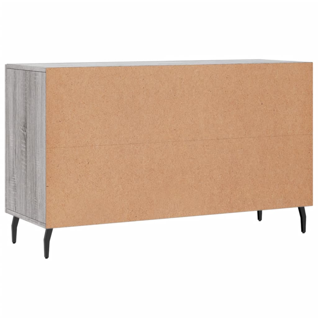 vidaXL Μπουφές Γκρι Sonoma 100 x 36 x 60 εκ. από Επεξεργασμένο Ξύλο