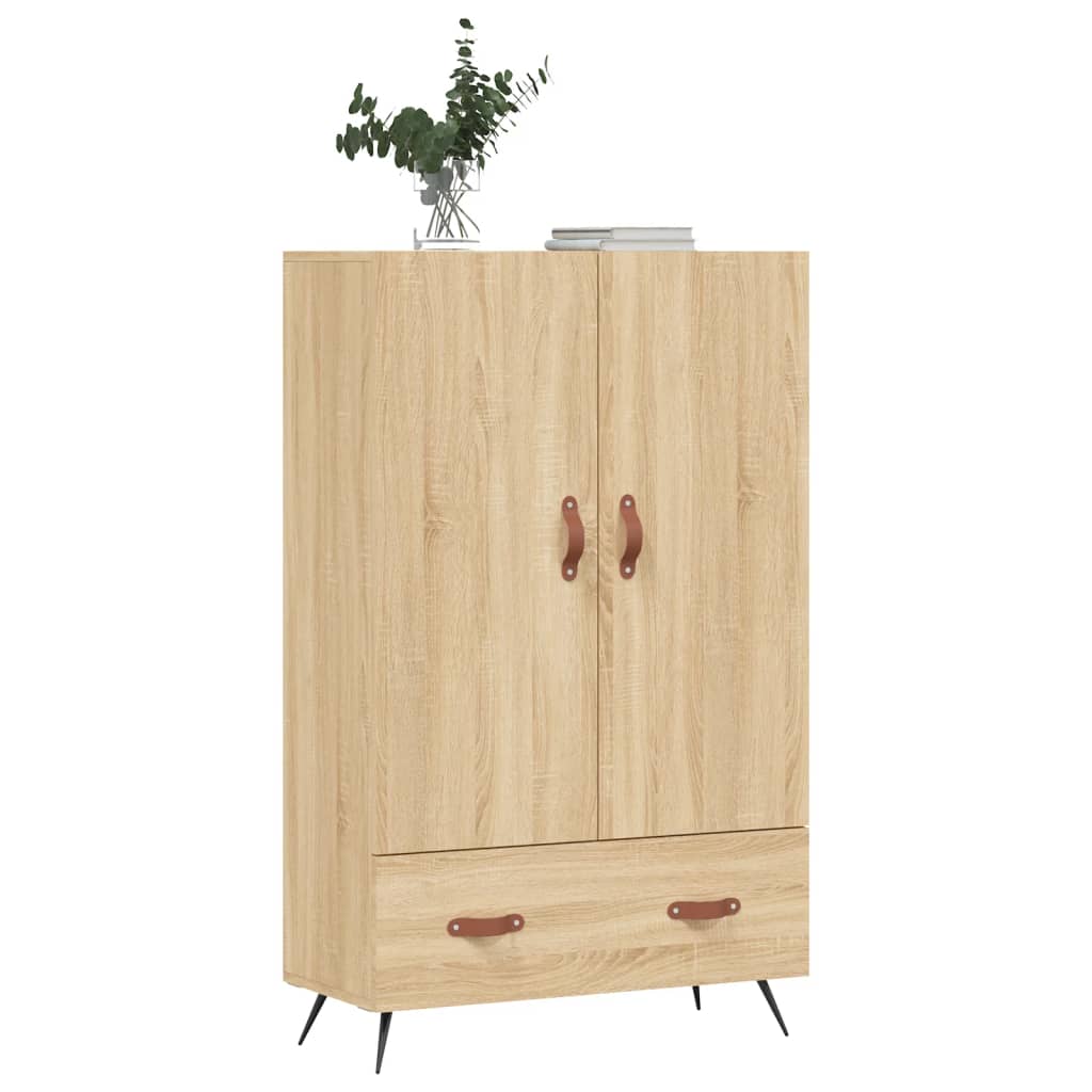 vidaXL Ντουλάπα Sonoma Δρυς 69,5 x 31 x 115 εκ. από Επεξεργασμένο Ξύλο