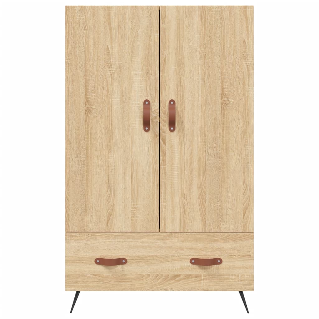 vidaXL Ντουλάπα Sonoma Δρυς 69,5 x 31 x 115 εκ. από Επεξεργασμένο Ξύλο