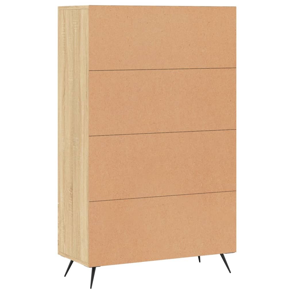 vidaXL Ντουλάπα Sonoma Δρυς 69,5 x 31 x 115 εκ. από Επεξεργασμένο Ξύλο