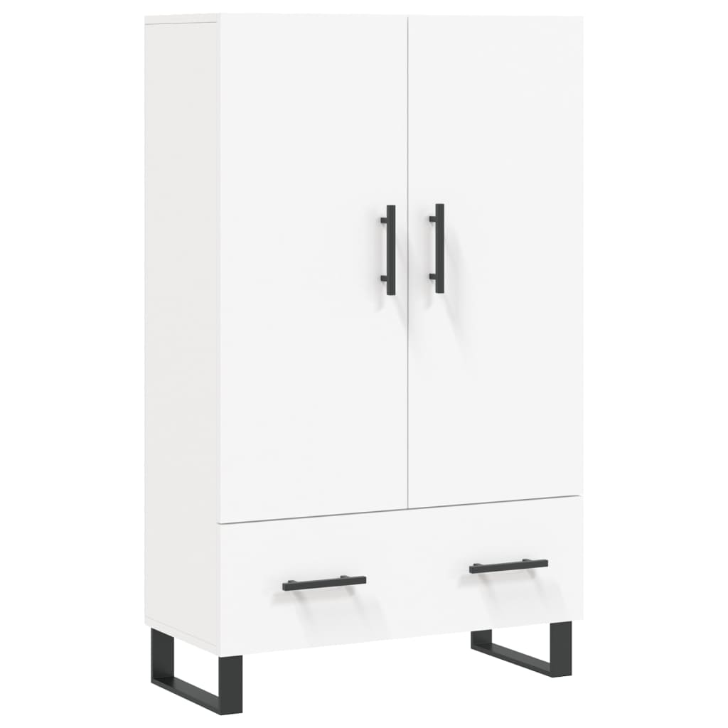vidaXL Ντουλάπα Λευκή 69,5 x 31 x 115 εκ. από Επεξεργασμένο Ξύλο