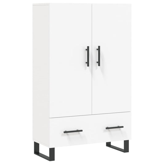 vidaXL Ντουλάπα Λευκή 69,5 x 31 x 115 εκ. από Επεξεργασμένο Ξύλο