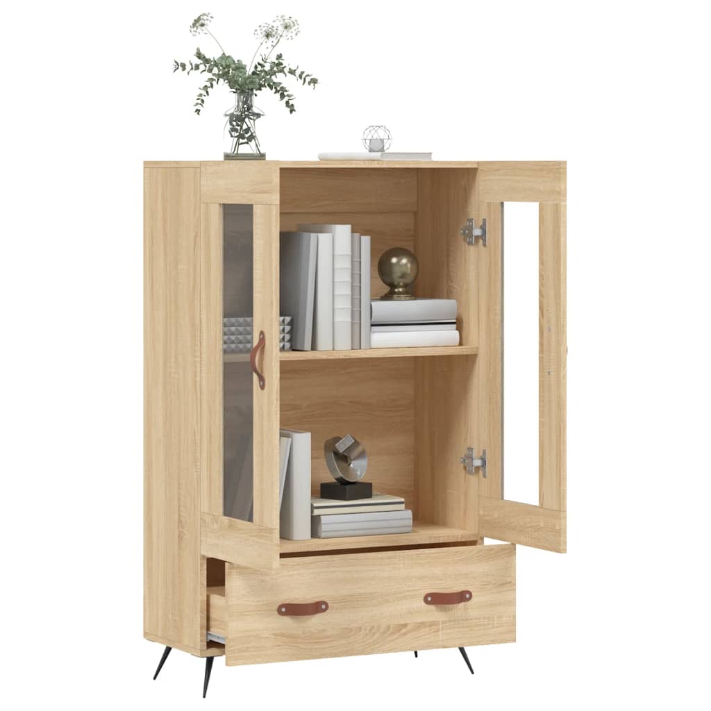 vidaXL Ντουλάπα Sonoma Δρυς 69,5 x 31 x 115 εκ. από Επεξεργασμένο Ξύλο