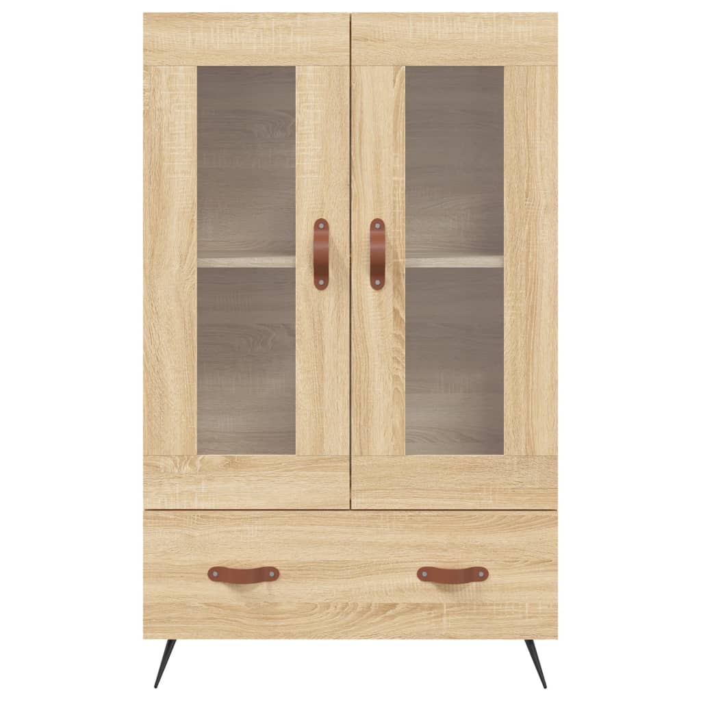 vidaXL Ντουλάπα Sonoma Δρυς 69,5 x 31 x 115 εκ. από Επεξεργασμένο Ξύλο