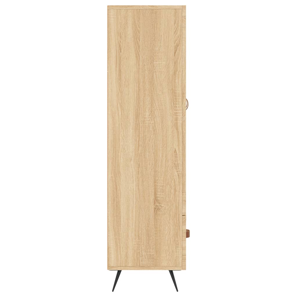 vidaXL Ντουλάπα Sonoma Δρυς 69,5 x 31 x 115 εκ. από Επεξεργασμένο Ξύλο