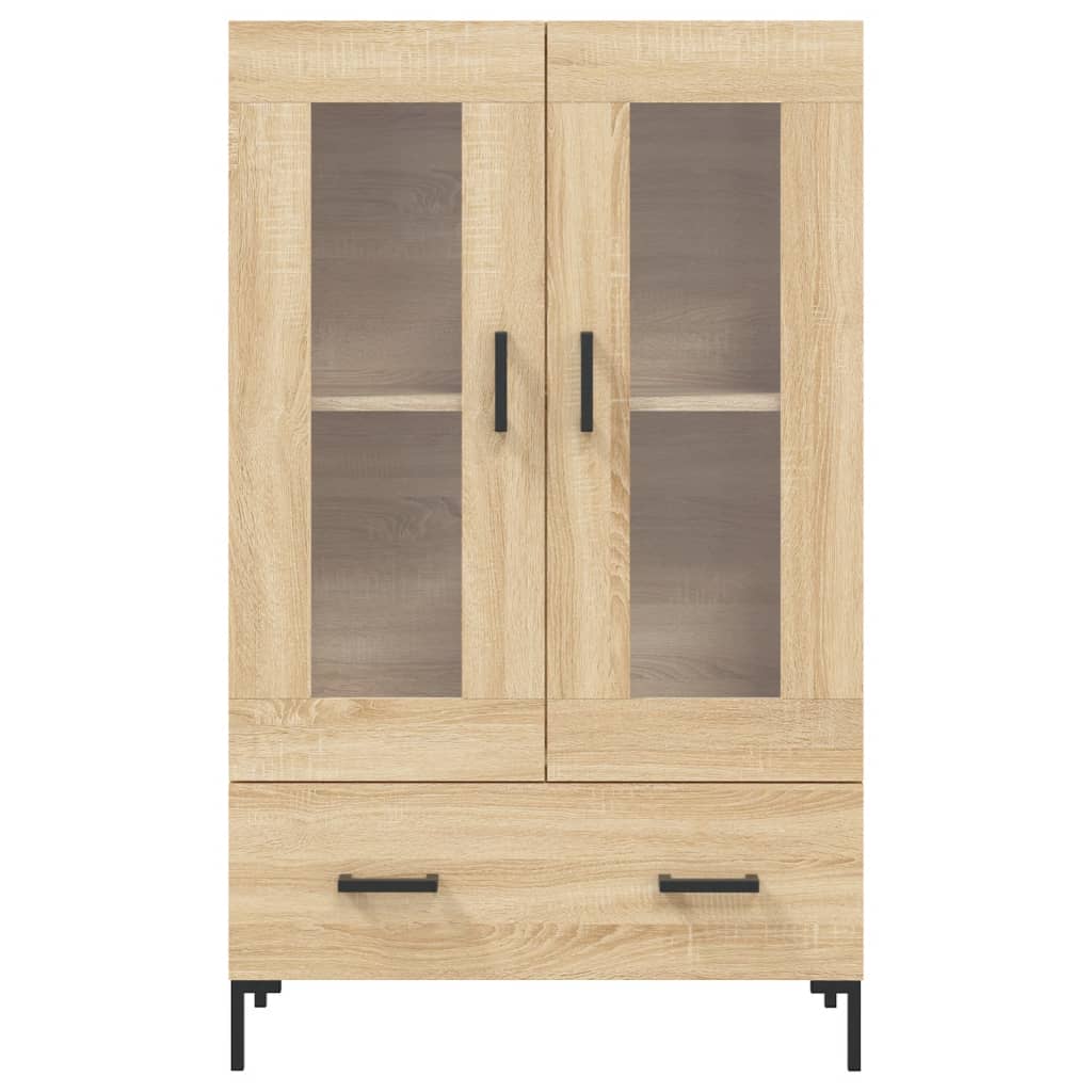 vidaXL Ντουλάπα Sonoma Δρυς 69,5 x 31 x 115 εκ. από Επεξεργασμένο Ξύλο