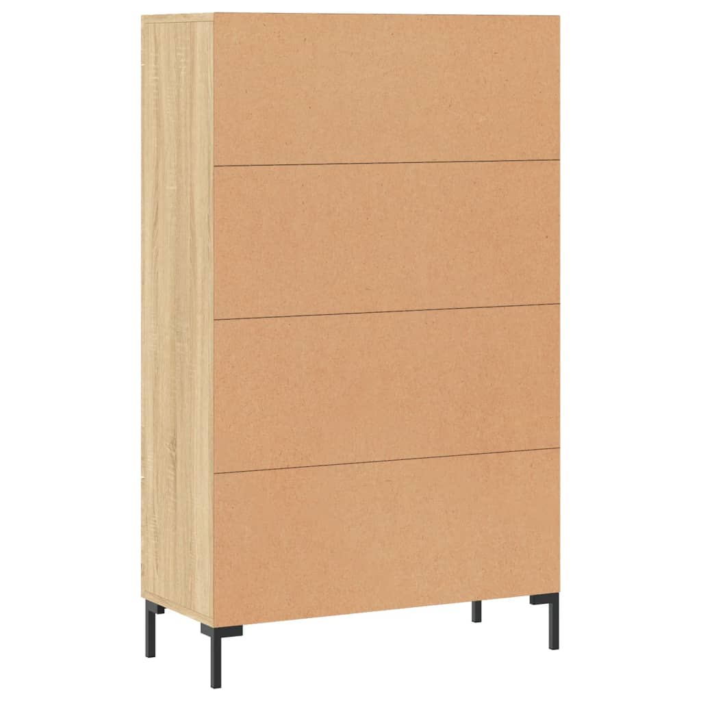 vidaXL Ντουλάπα Sonoma Δρυς 69,5 x 31 x 115 εκ. από Επεξεργασμένο Ξύλο