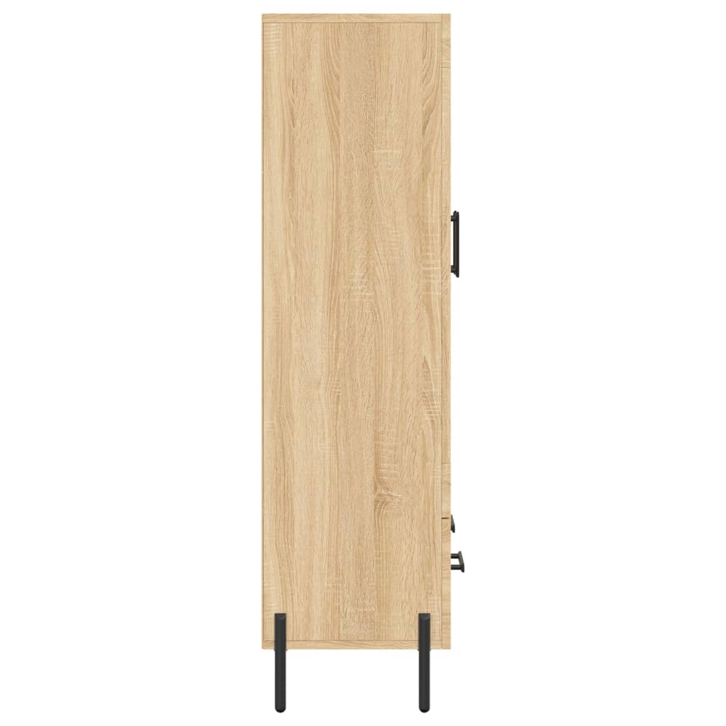 vidaXL Ντουλάπα Sonoma Δρυς 69,5 x 31 x 115 εκ. από Επεξεργασμένο Ξύλο
