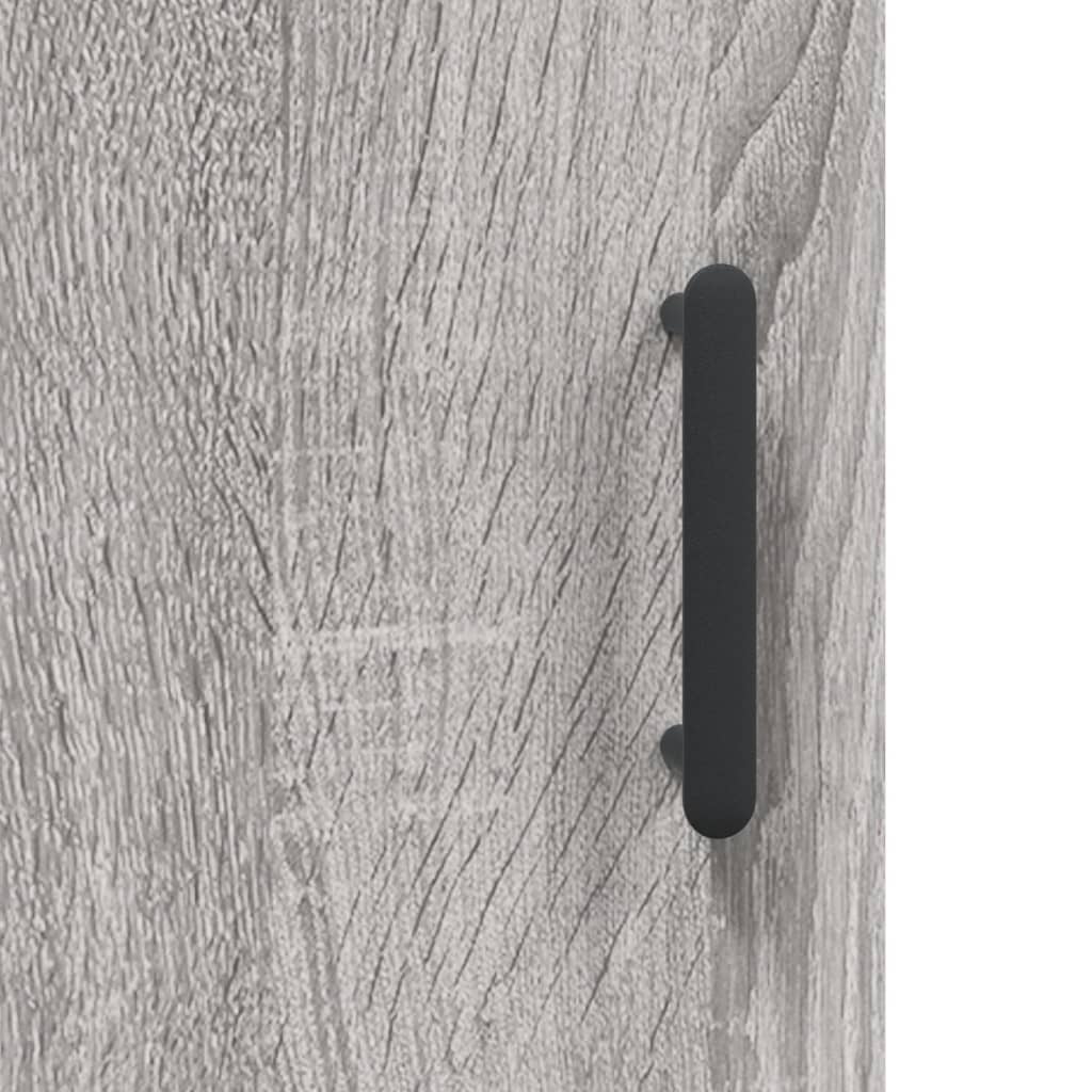 vidaXL Ντουλάπα Γκρι Sonoma 69,5 x 31 x 115 εκ. από Επεξεργασμένο Ξύλο