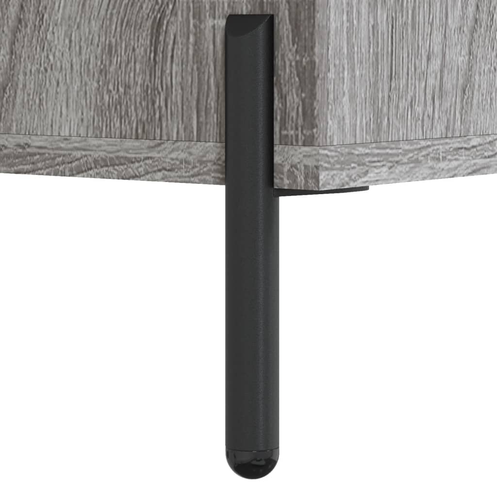 vidaXL Ντουλάπα Γκρι Sonoma 69,5 x 31 x 115 εκ. από Επεξεργασμένο Ξύλο