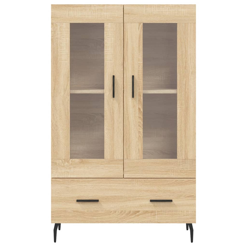 vidaXL Ντουλάπα Sonoma Δρυς 69,5 x 31 x 115 εκ. από Επεξεργασμένο Ξύλο