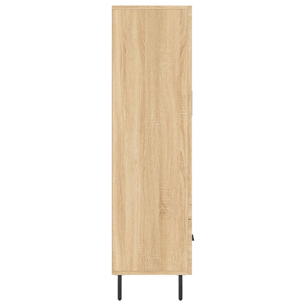 vidaXL Ντουλάπα Sonoma Δρυς 69,5 x 31 x 115 εκ. από Επεξεργασμένο Ξύλο